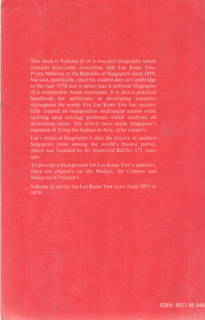 LEE KUAN YEW VOLUME 2 BY ALEX JOSEY - Image 2