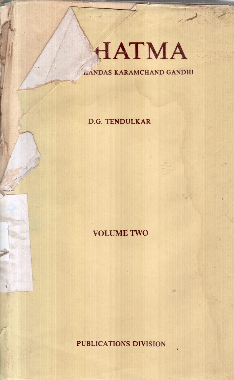 MAHATMA VOLUME 2 BY D G TENDULKAR