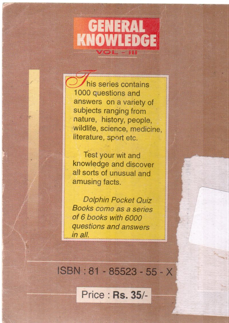 POCKET QUIZ VOL-III - Image 2