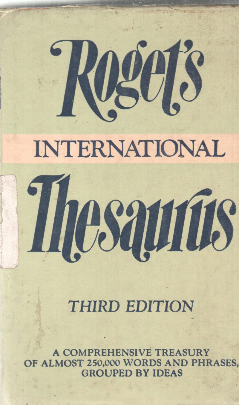 ROGUT'S INTERNATIONAL THESAURUS