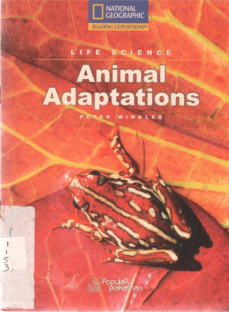 ANIMAL ADAPTATION BY PETER WINKLER