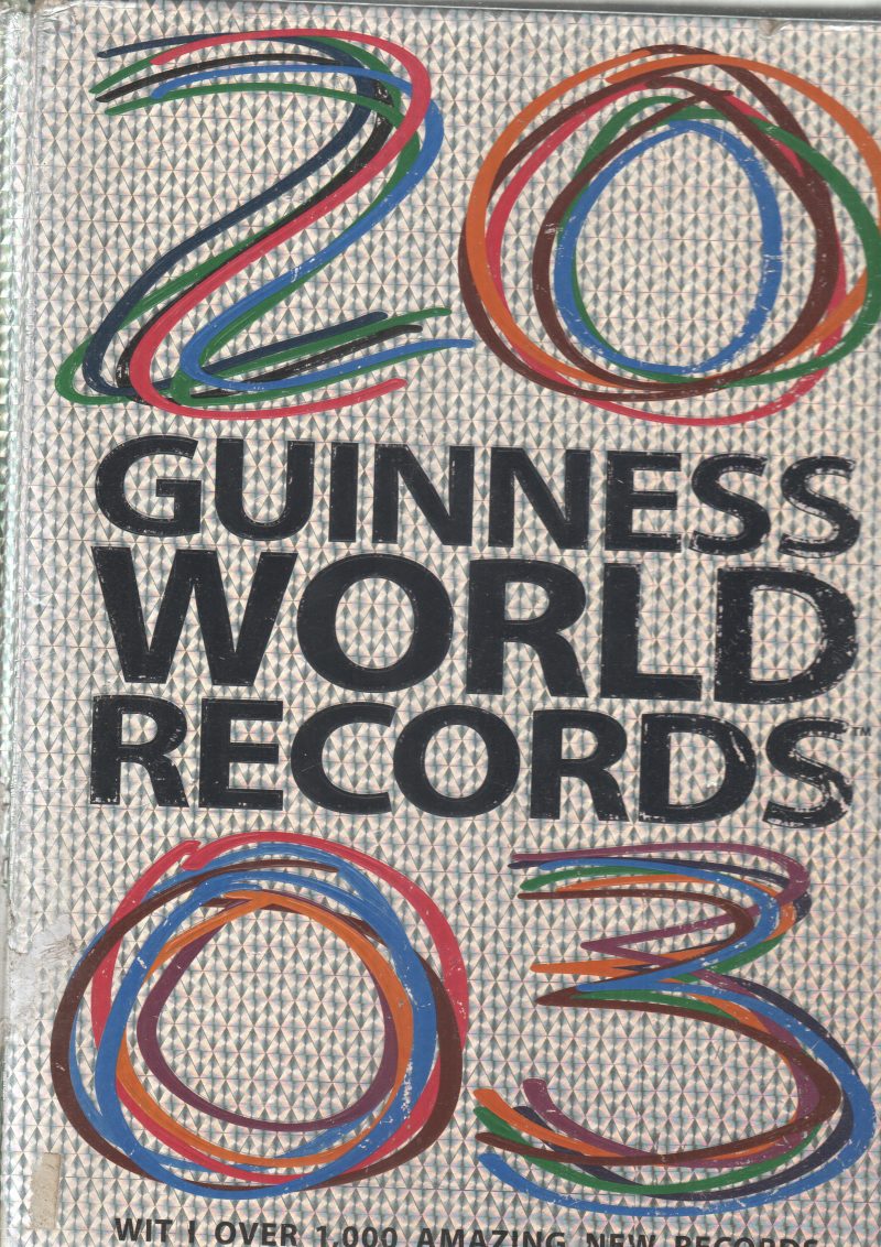 GUINNESS WORLD RECORDS 2003