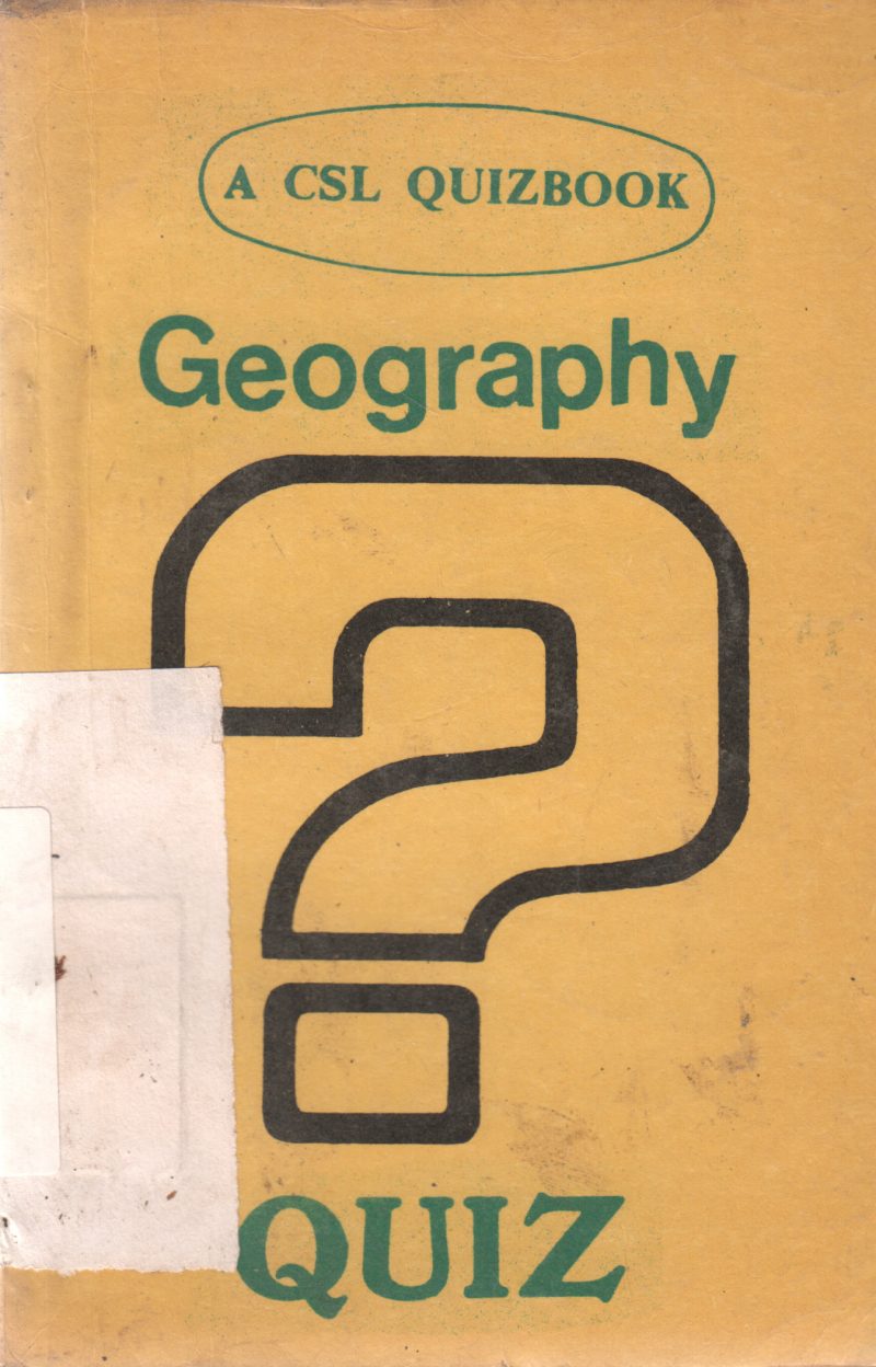 GEOGRAPHY QUIZ BY ASHOK KUMAR SARIN