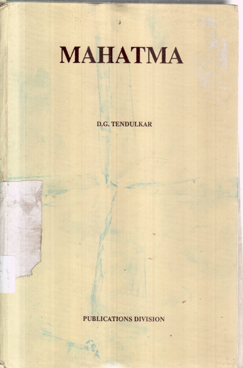 MAHATMA VOLUME 8 BY D G TENDULKAR