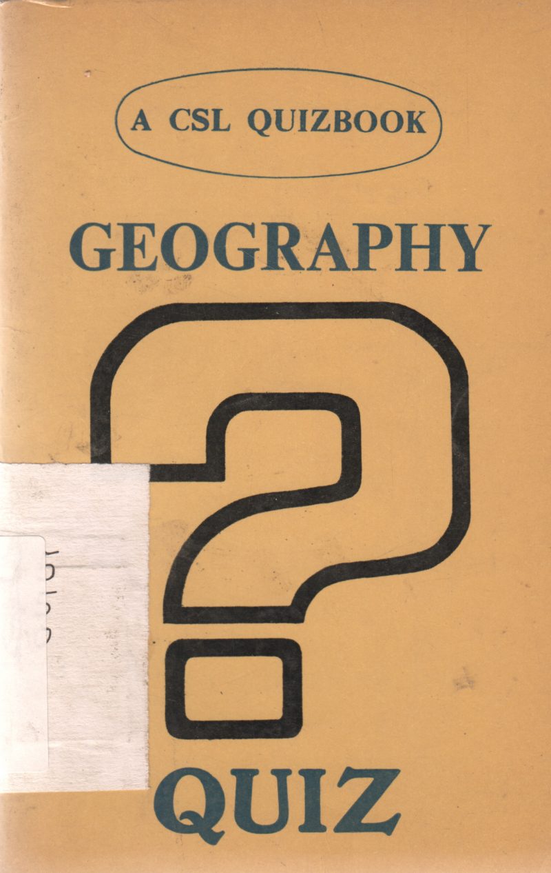 GEOGRAPHY QUIZ BY ASHOK KUMAR SARIN