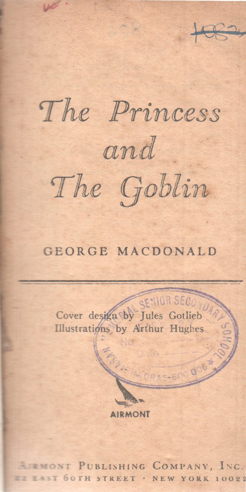 THE PRINCESS AND THE GOBLIN BY GEORGE MACDONALD