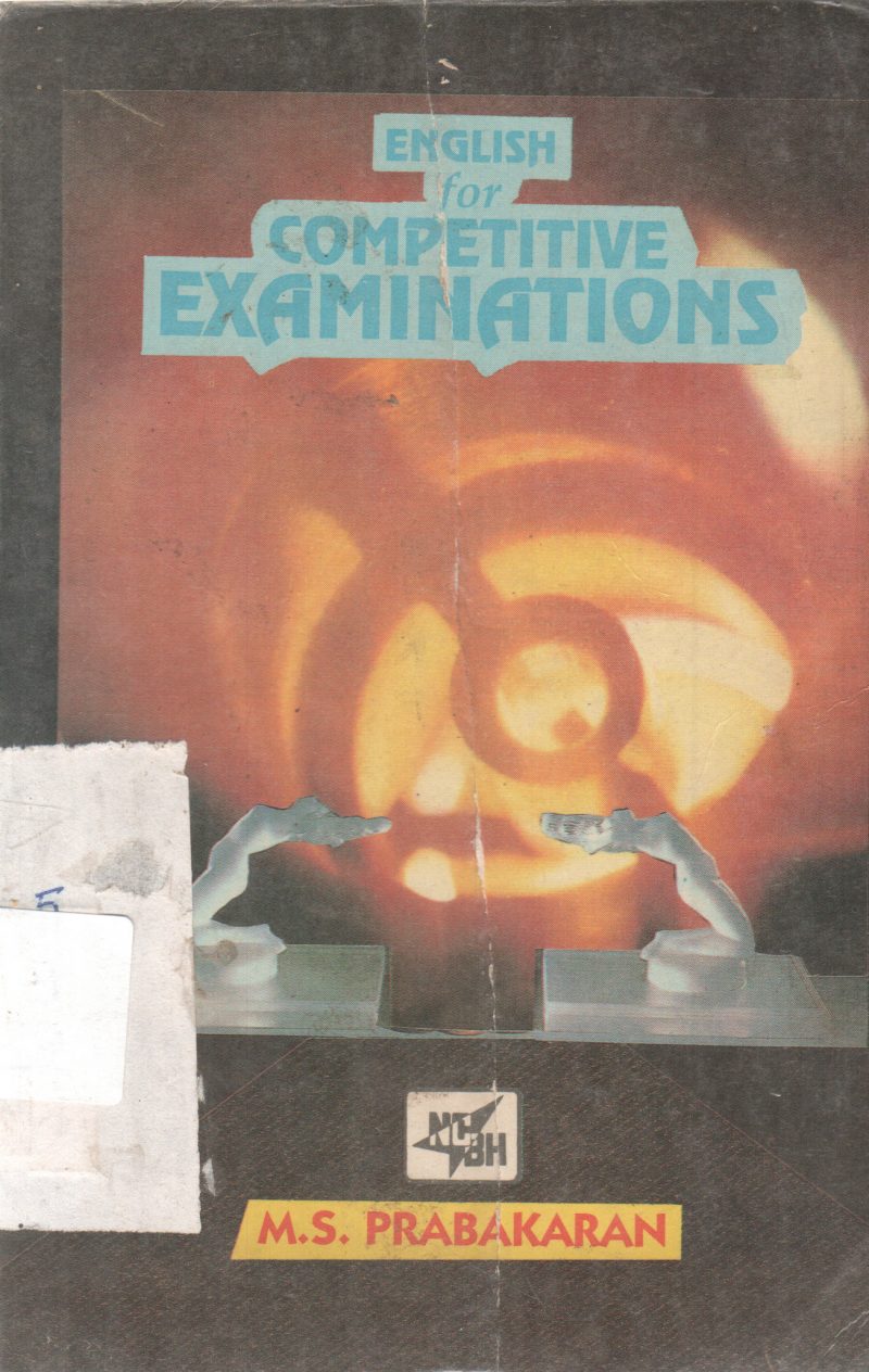 ENGLISH FOR COMPETITIVE EXAMINATIONS BY M.S. PRABAKARAN