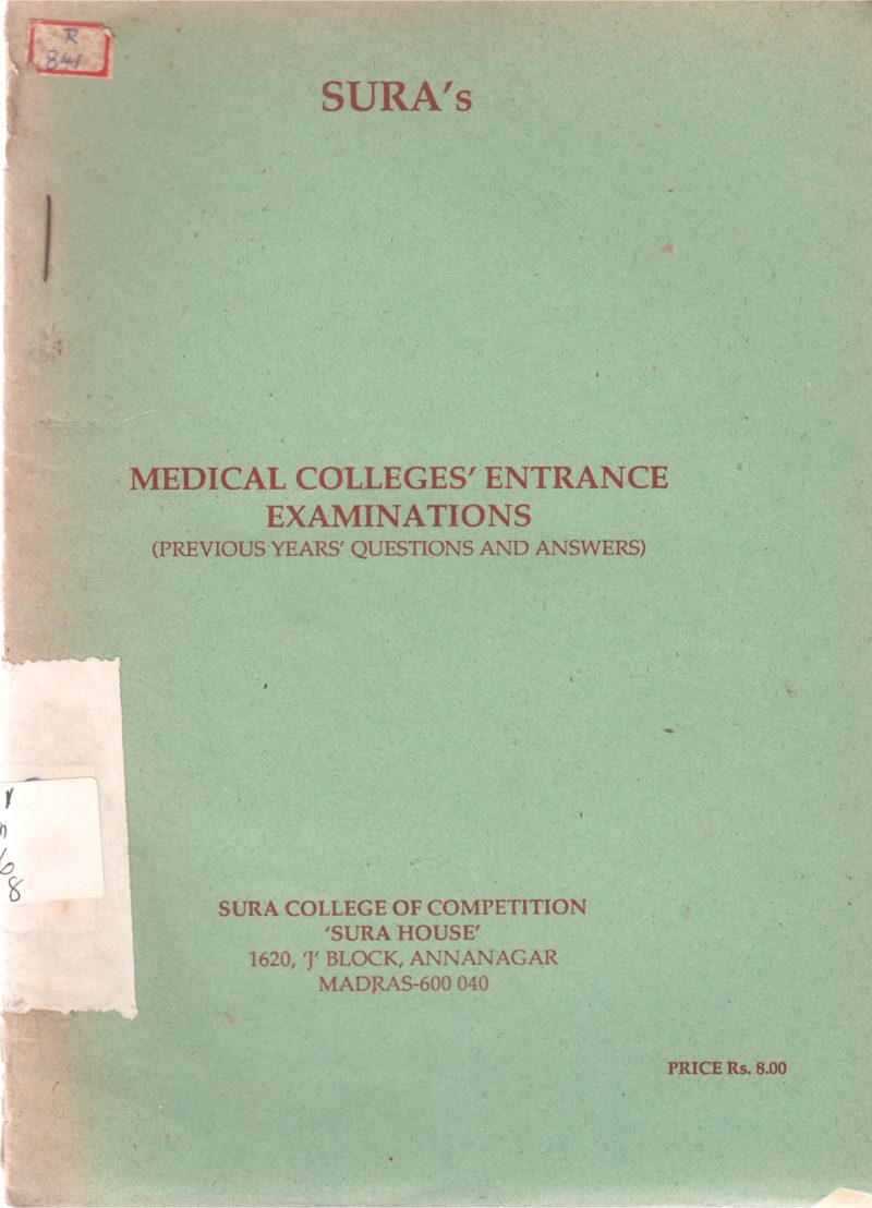 MEDICAL EXAMINATION ENTRANCE EXAMINATION