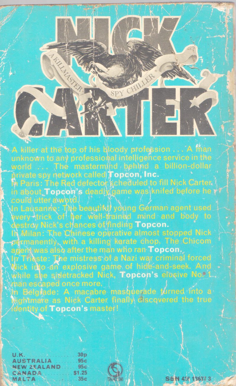 BUTCHER OF BELGRADE BY NICK CARTER - Image 2
