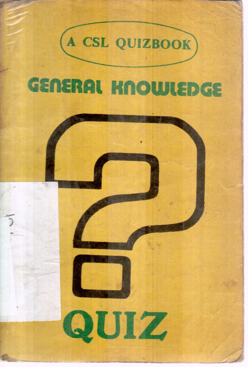 GENERAL KNOWLEDGE QUIZ