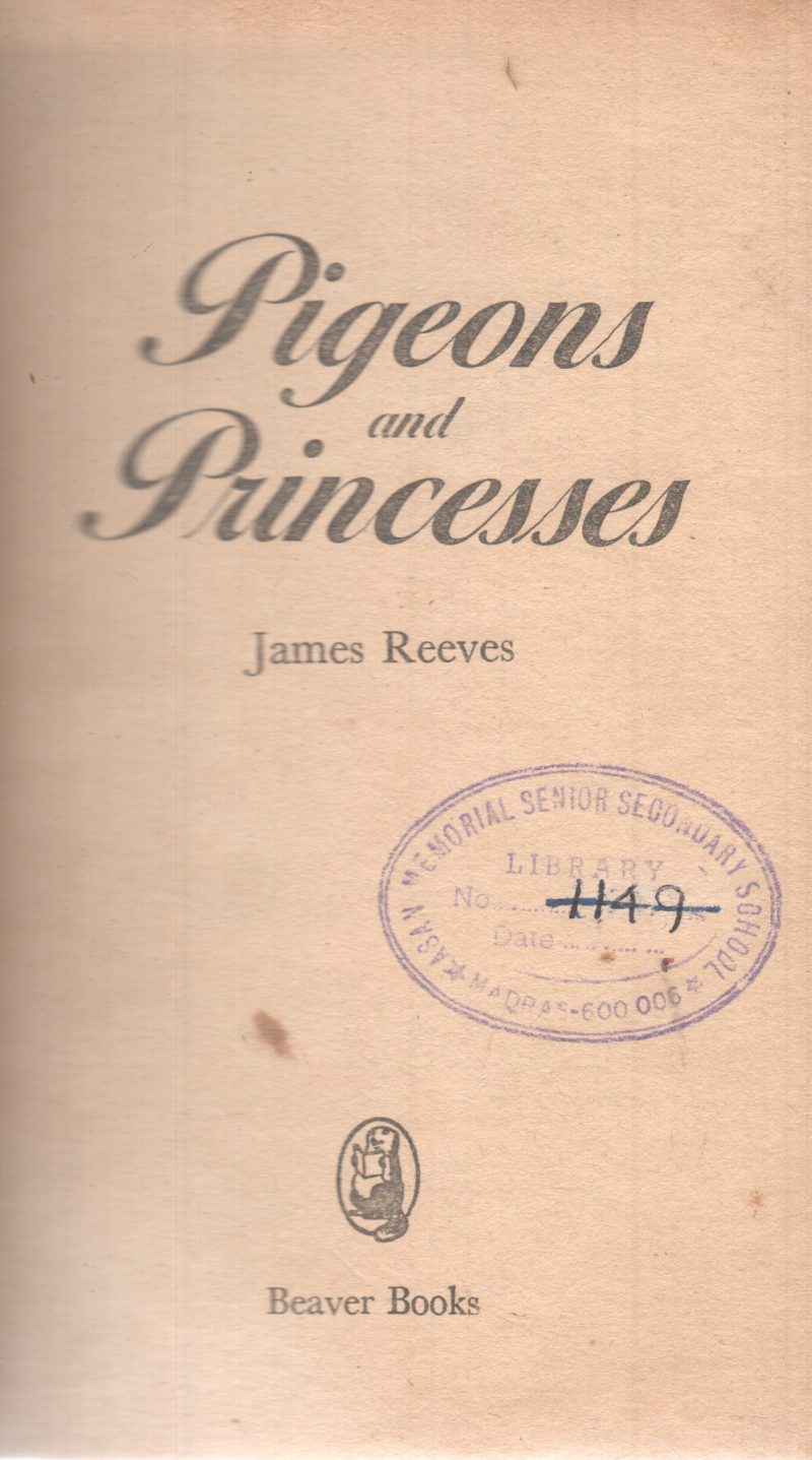 PIGEONS AND PRINCESSES BY JAMES REEVES