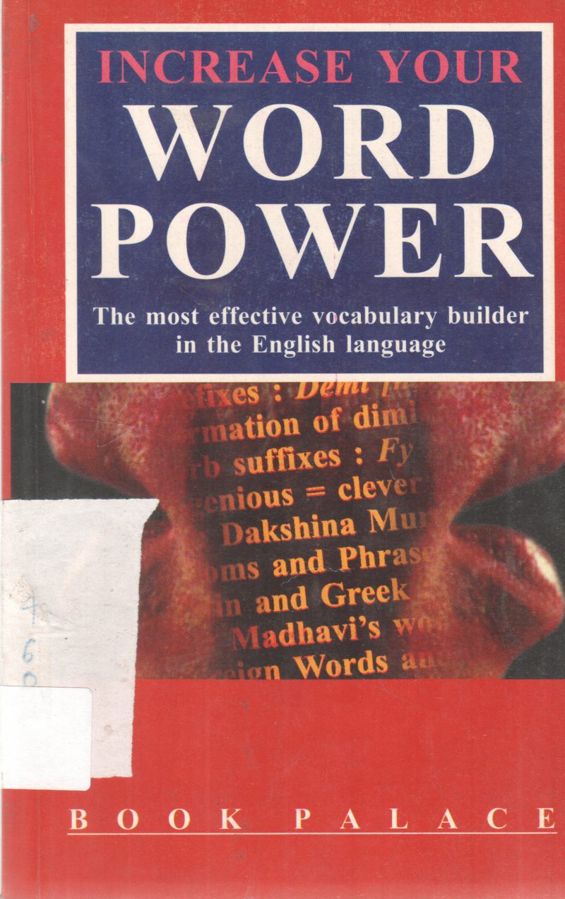 INCREASE YOUR WORD POWER BY J.D. MURTHY