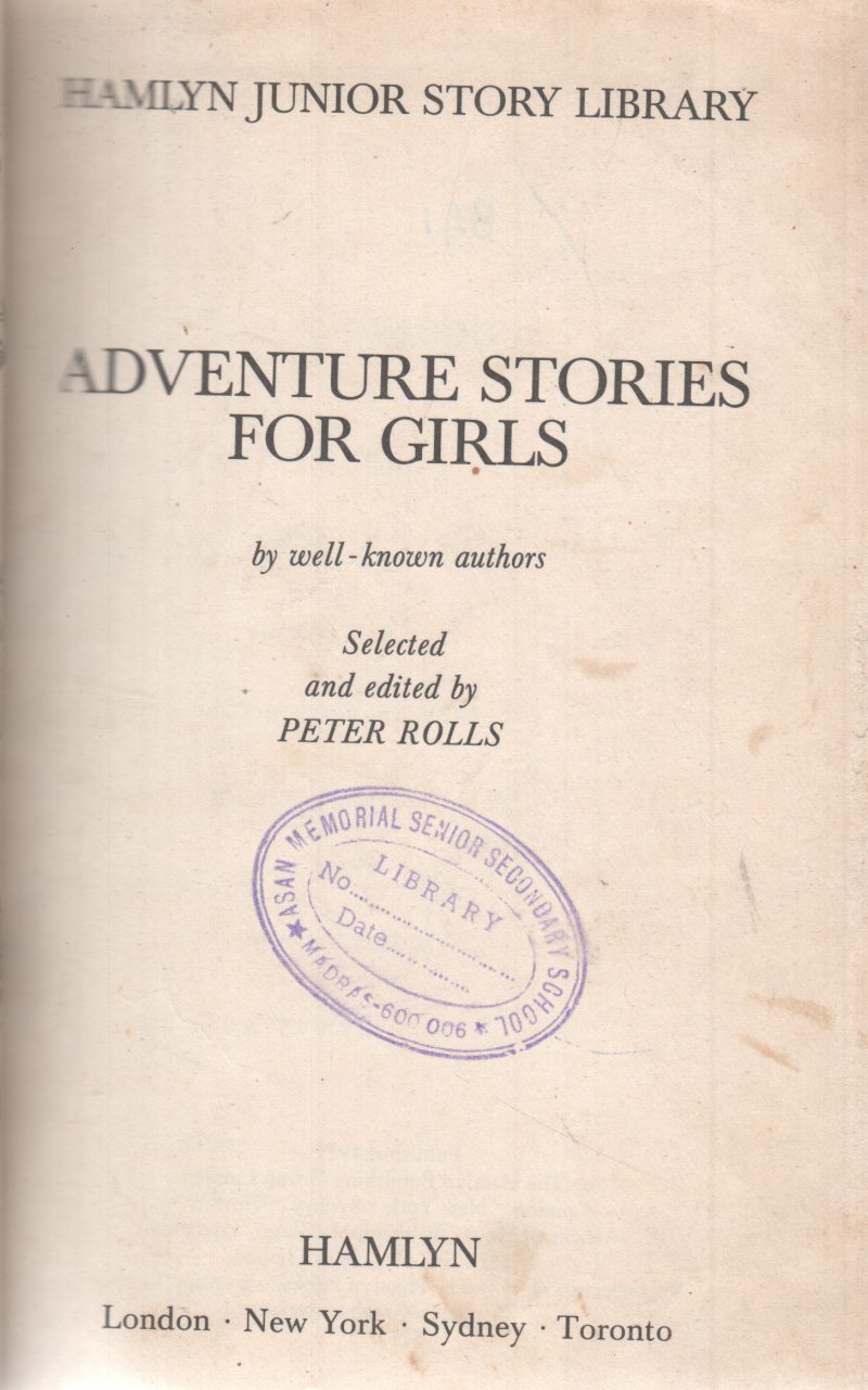 ADVENTURE STORIES FOR GIRLS