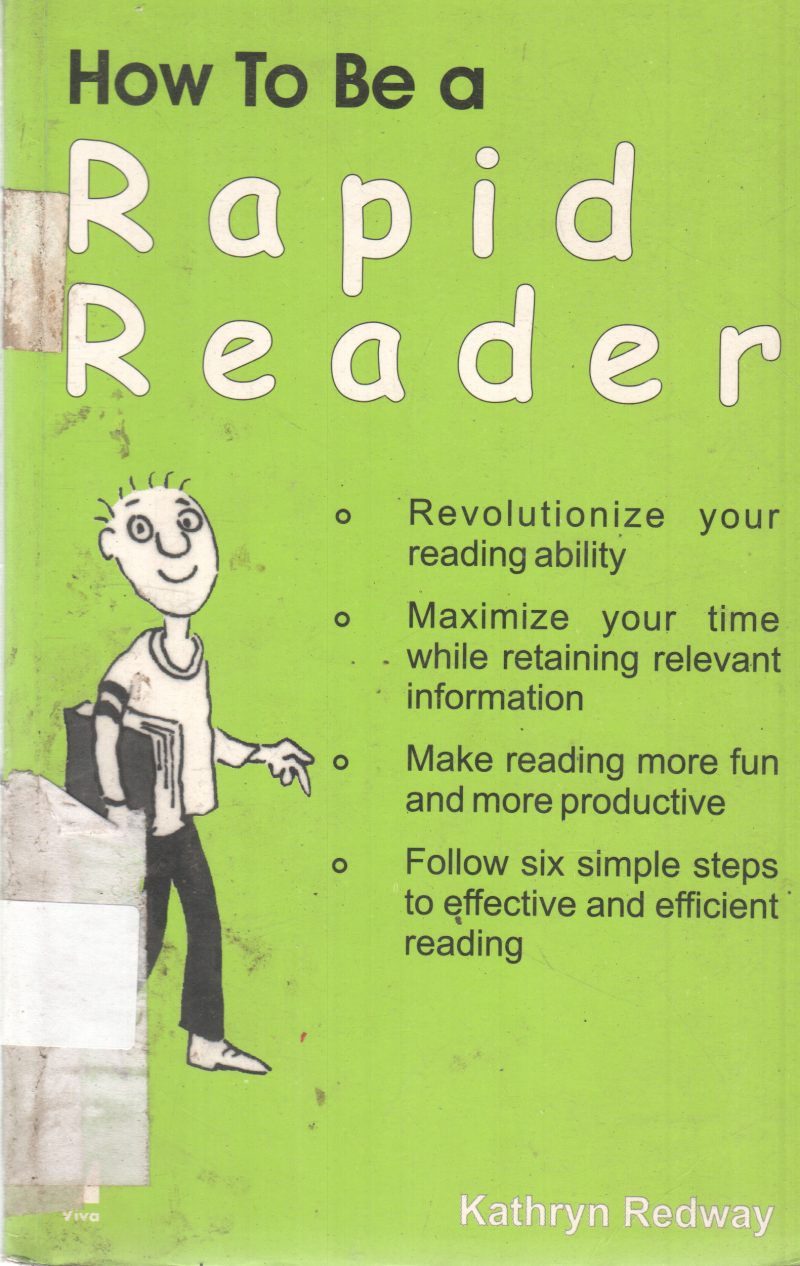 HOW TO BE A RAPID READER BY KARTHRYN REDWAY