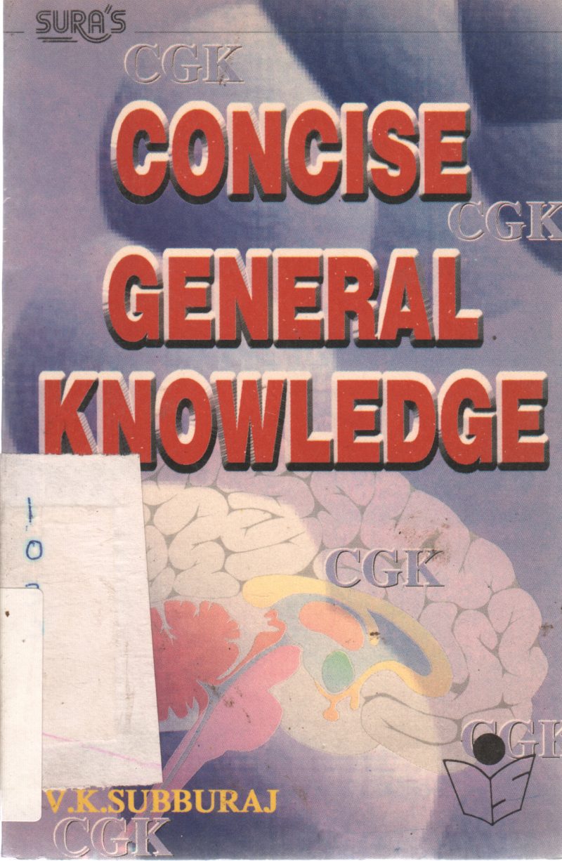 CONCISE GENERAL KNOWLEDGE BY V K SUBURAJ