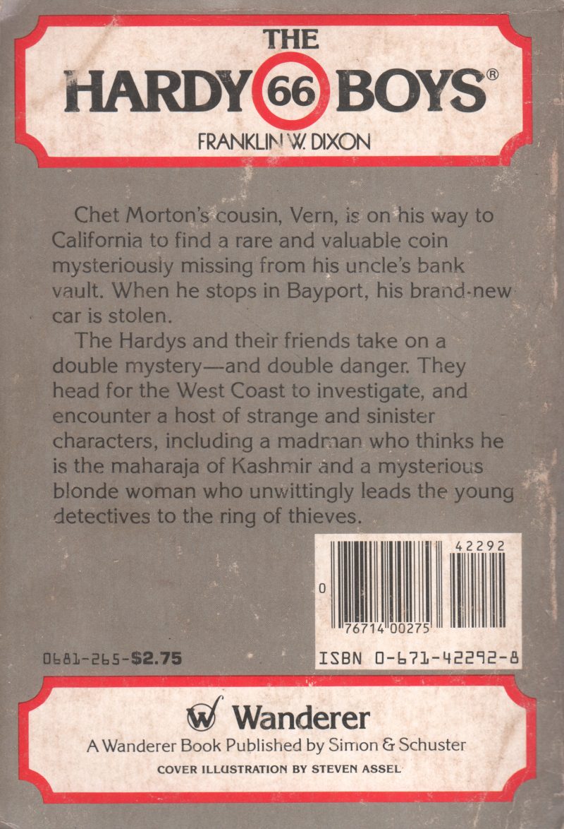THE VANISHING THIEVES BY FRANKLIN D WIXON - Image 2