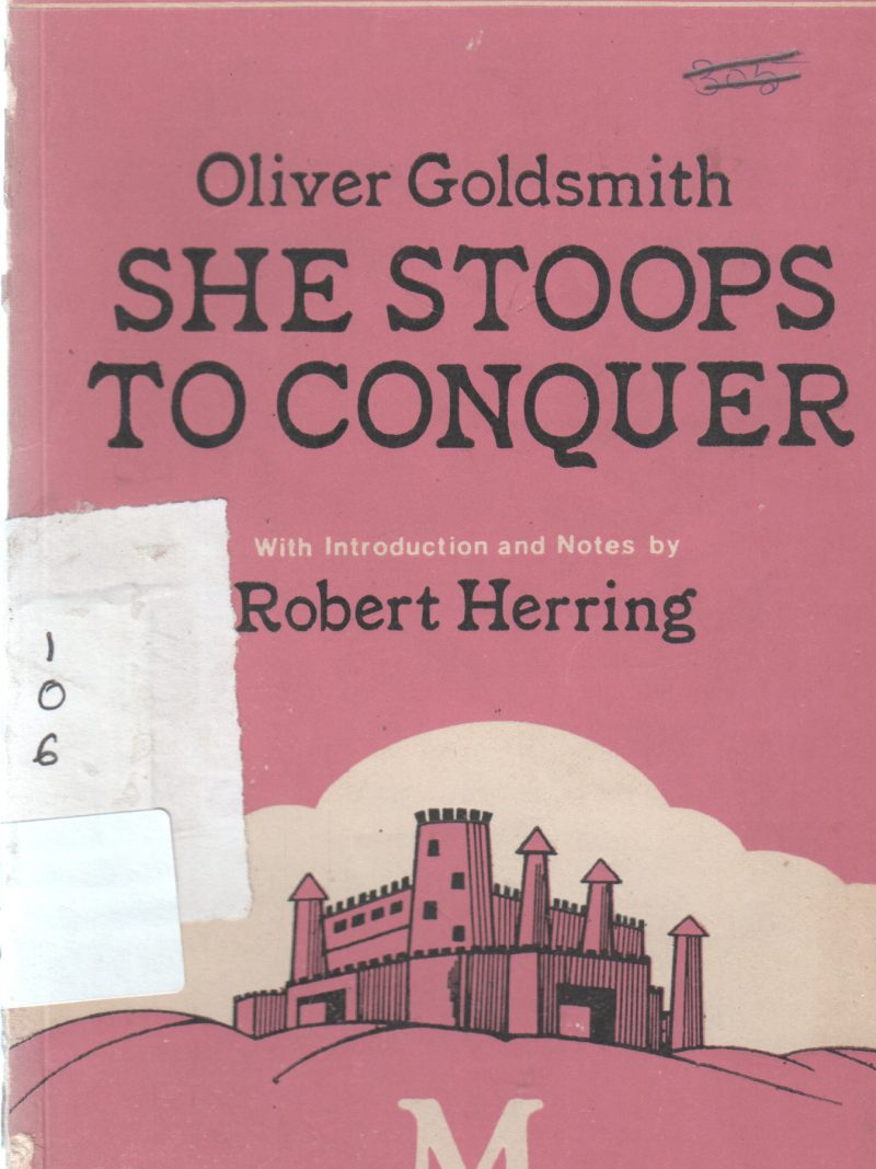 SHE STOOPS TO CONQUER BY ROBERT HERRING