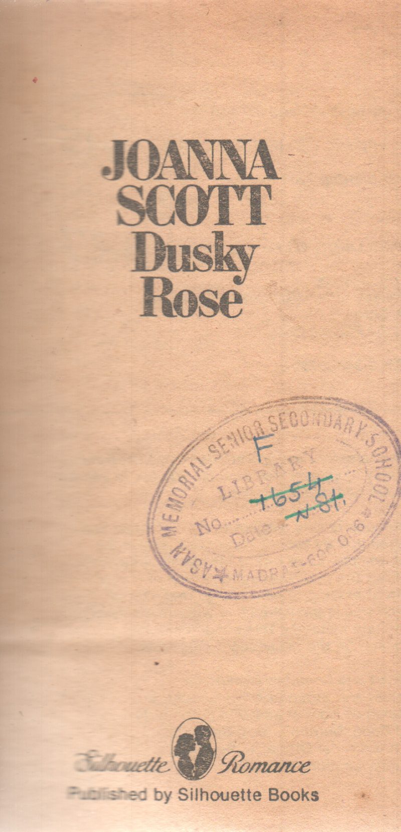DUSKY ROSE BY JOANNA SCOTT