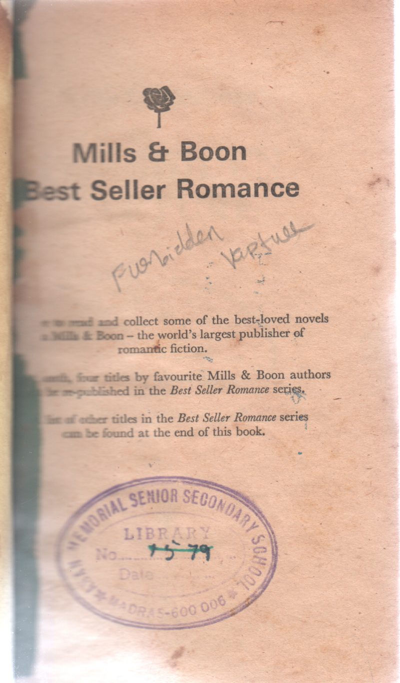MILLS & REBORN BEST SELLER ROMANCE