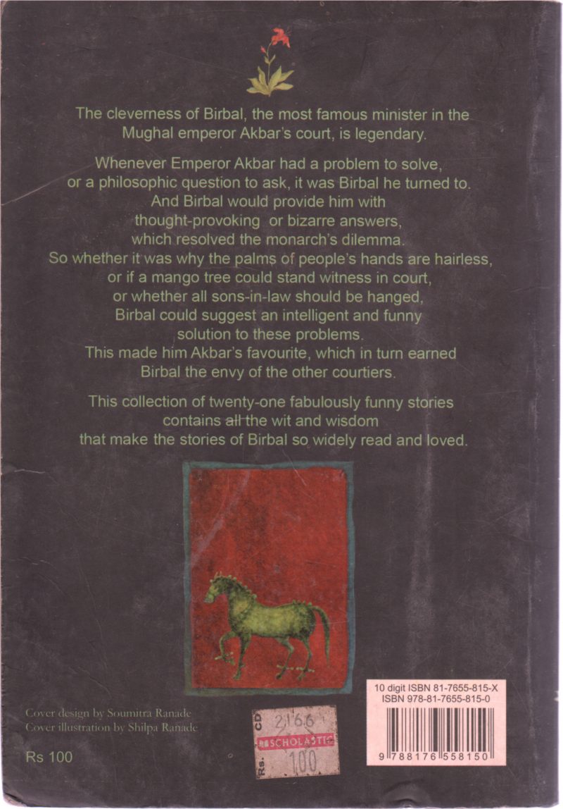 BIRBAL THE CLEVER COURTIER BY ANUPA LAL - Image 2