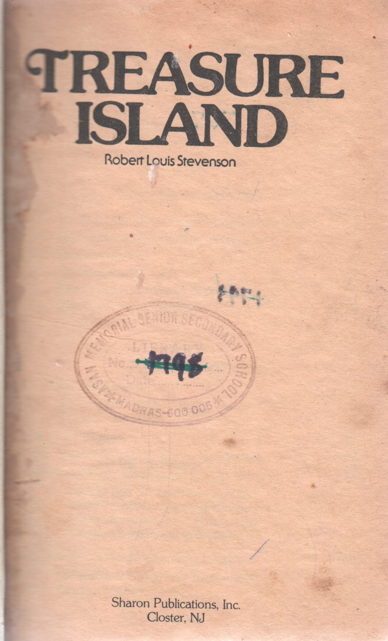 TREASURE ISLAND BY ROBERT LOUIS STEVENSON