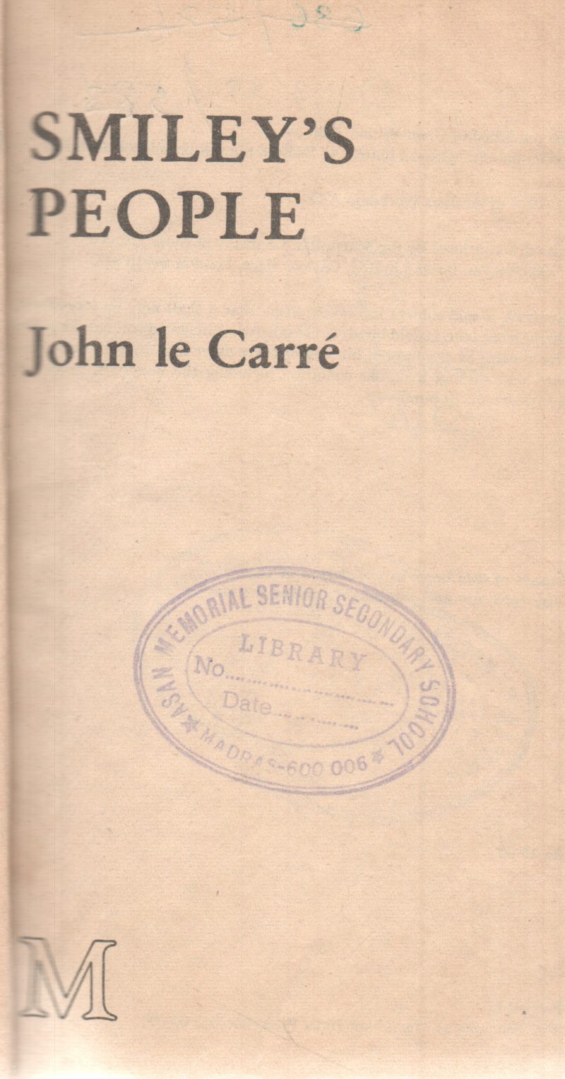 SMILEY'S PEOPLE BY JOHN LE CARRE