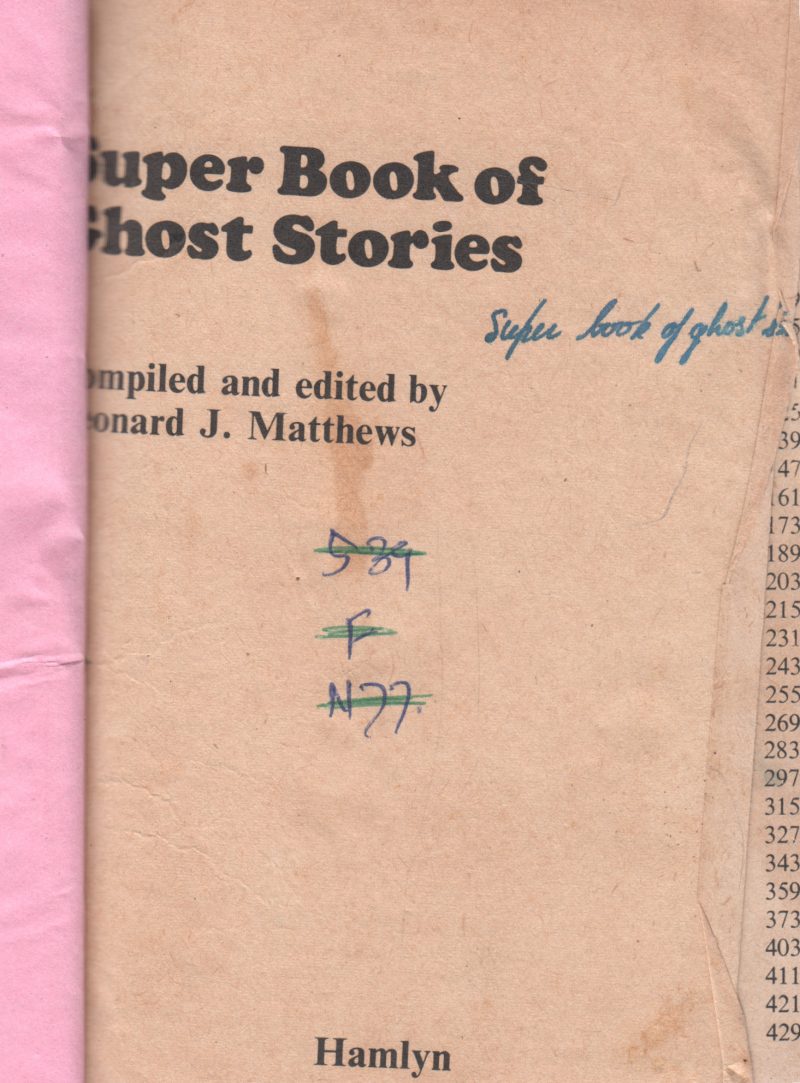 SUPER BOOK OF GHOST STORIES