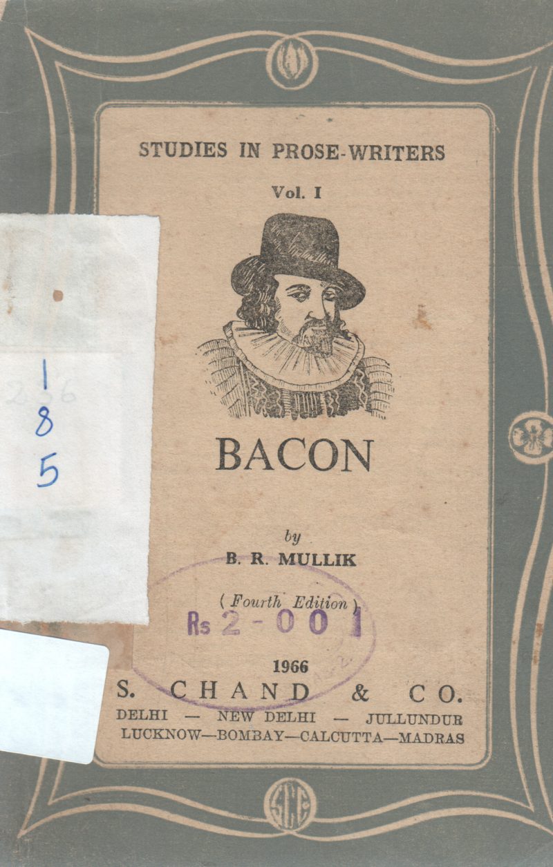 BACON BY B.R MULLIK