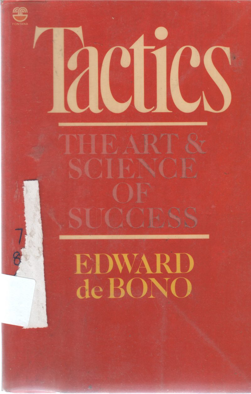 TACTICS BY EDWARD DE BONO