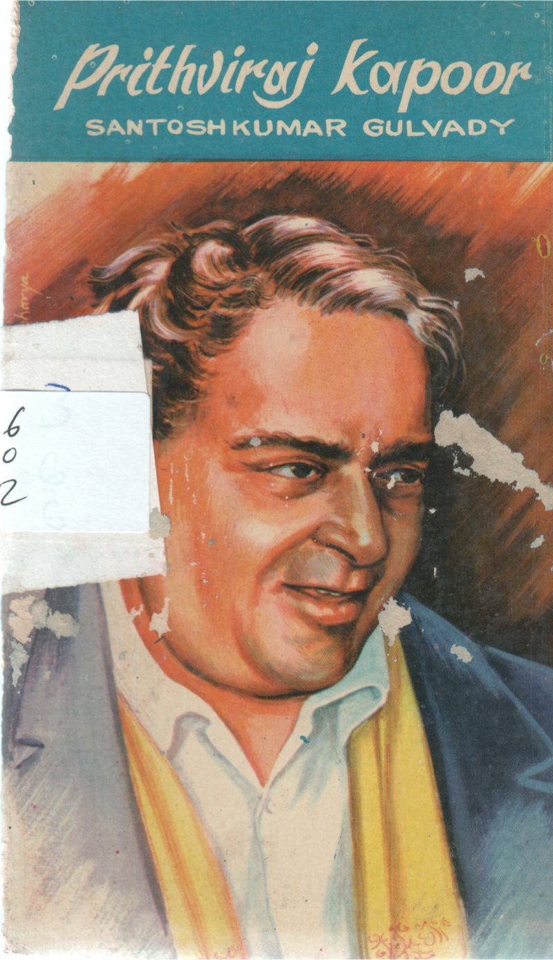 PRITHVIRAJ KAPOOR BY SANTHOSH KUMAR GULVADY