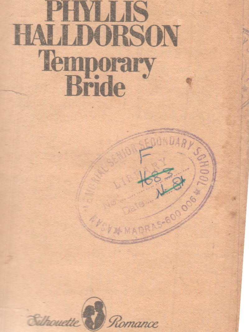 TEMPORARY BRIDE BY PHYLLIS HALLDORSON