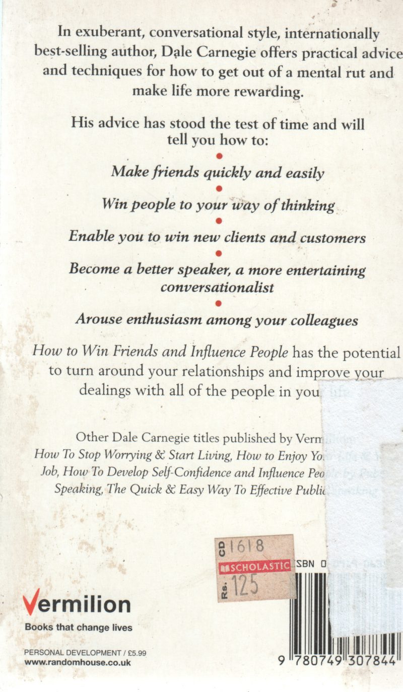 HOW TO WIN FRIENDS AND INFLUENCE PEOPLE - Image 2