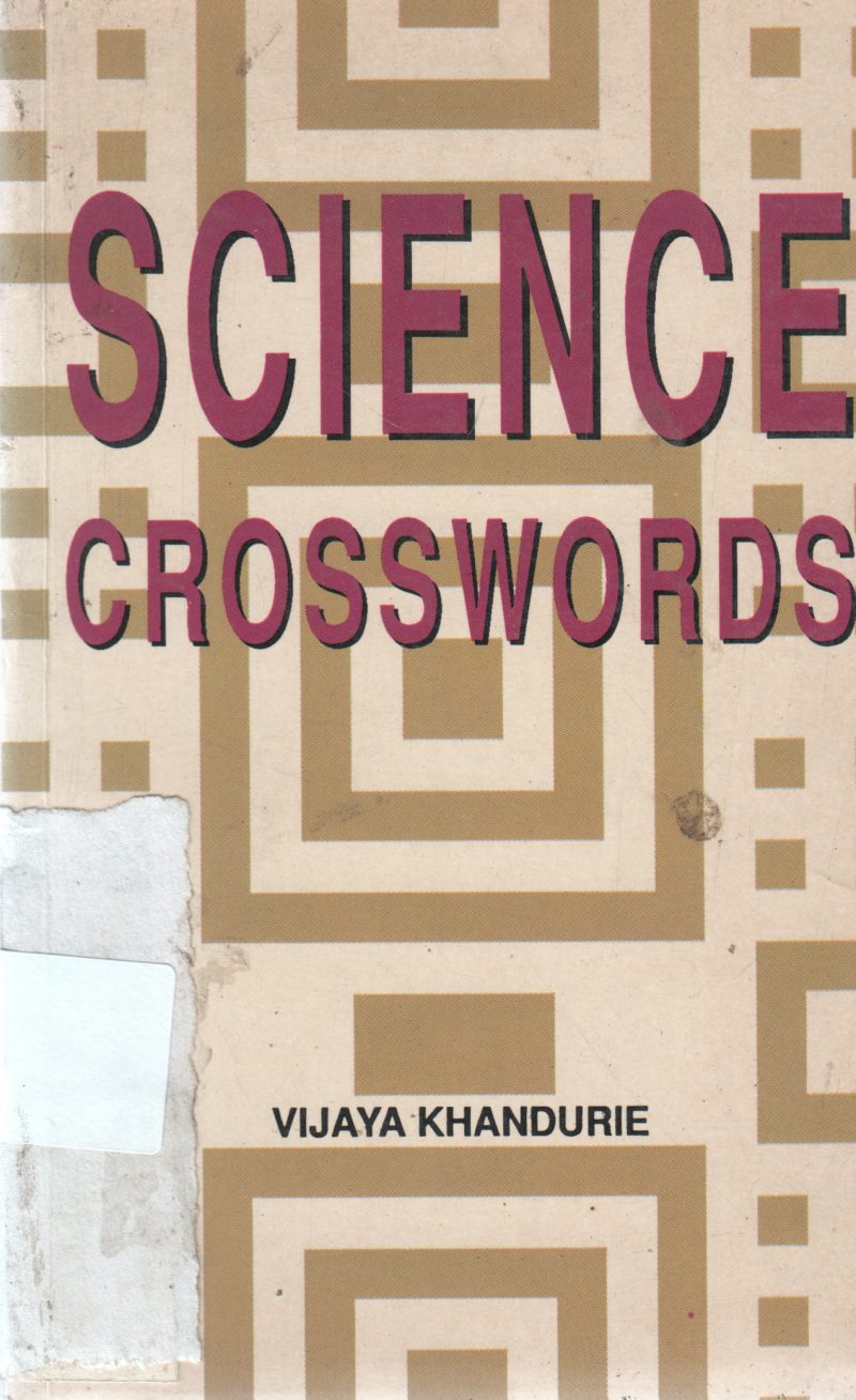 SCIENCE CROSSWORD BY VIJAYA KHANDURIE