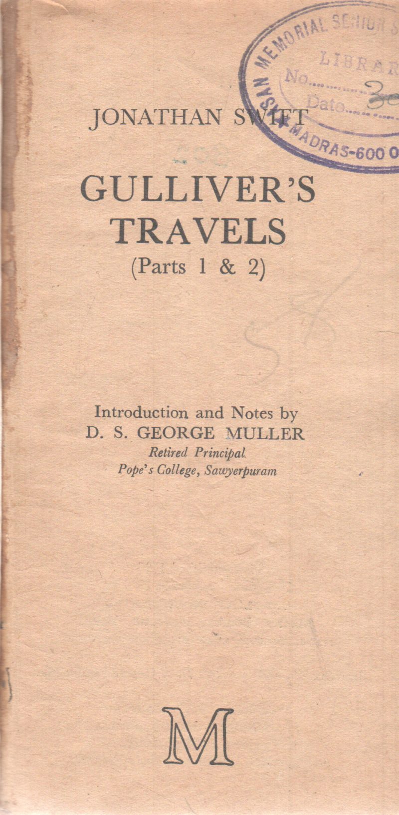 GULLIVER'S TRAVELS BY JONATHAN SWIFT