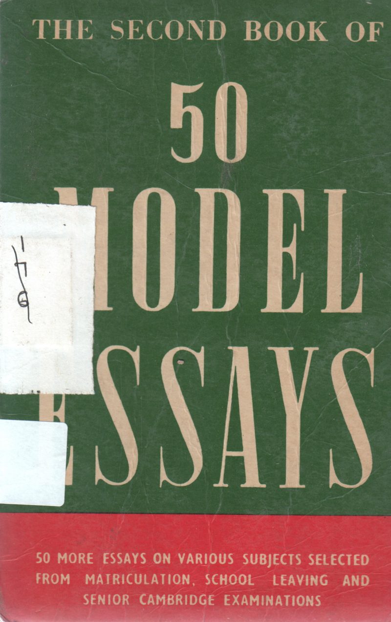 50 MODEL ESSAY