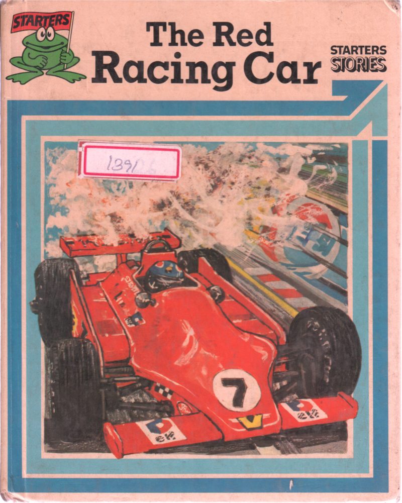 THE RED RACING CAR