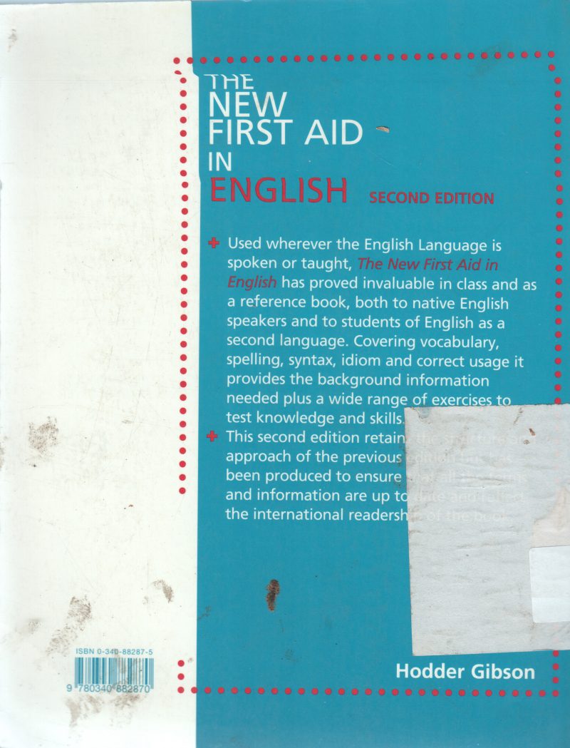 THE NEW FIRST AID IN ENGLISH BY ANGUS MACIVER - Image 2