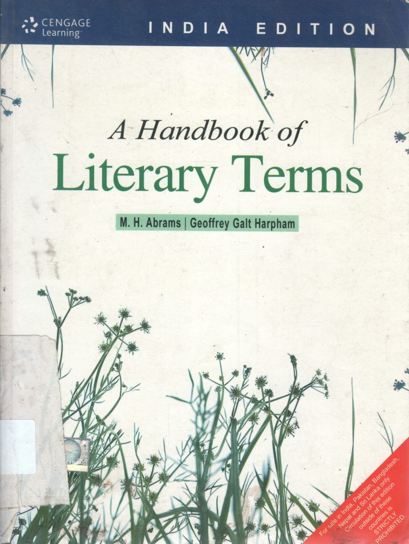 A HANDBOOK OF LITERACY TERMS BY M.H ABRAMS