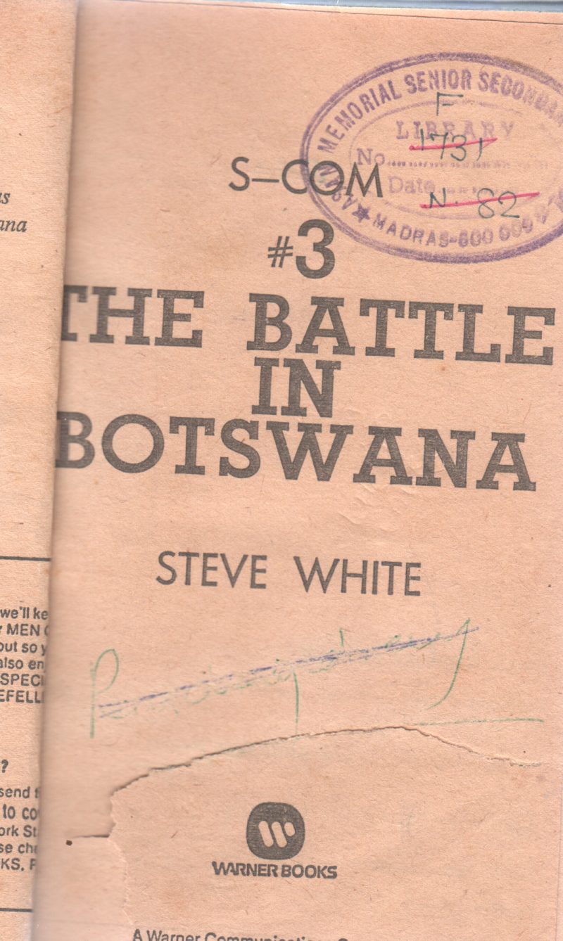 THE BATTLE IN BOTSWANA BY STEVE WHITE