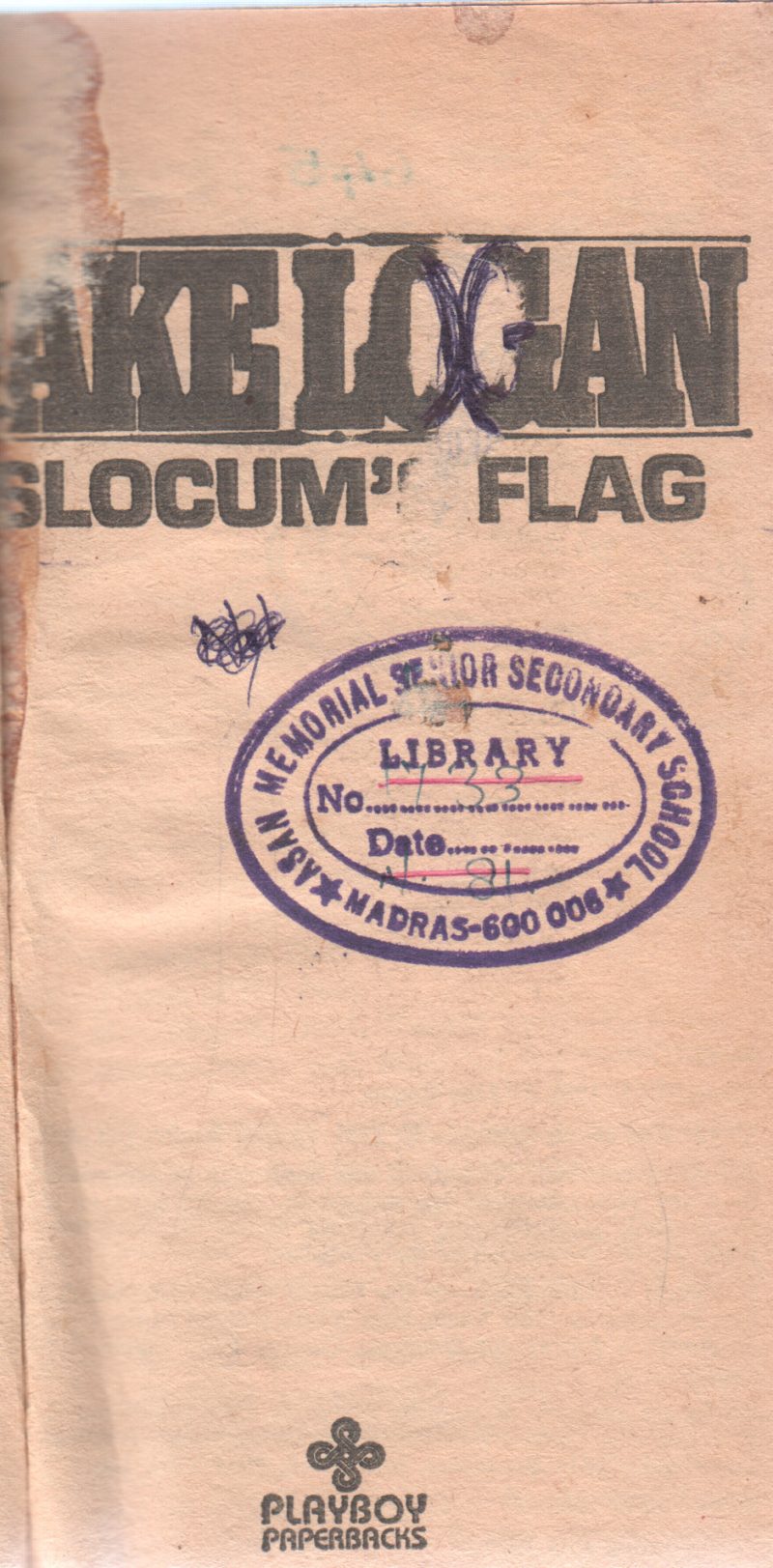 GLOCAM'S FLAG BY JAKE LOGAN