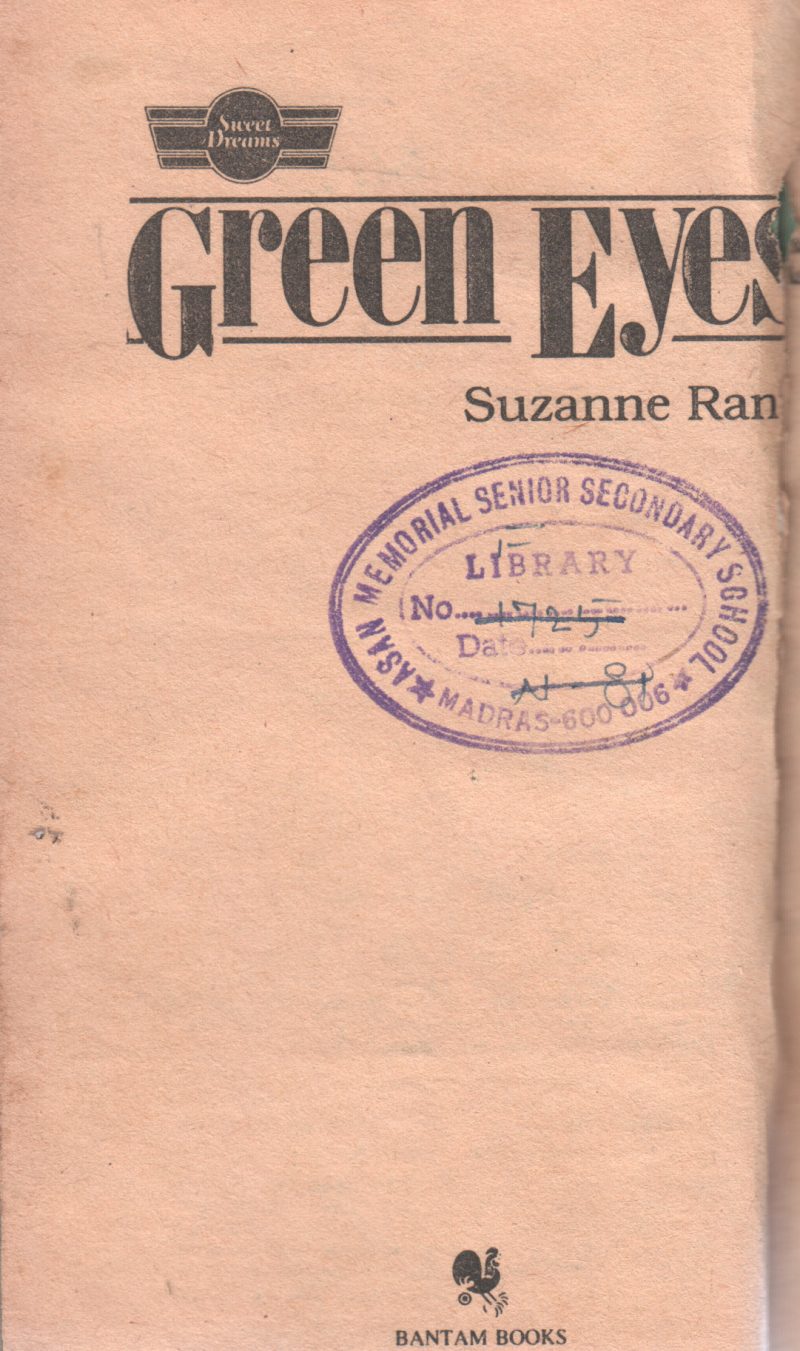 GREEN EYES BY SUZANNE RANCOURT