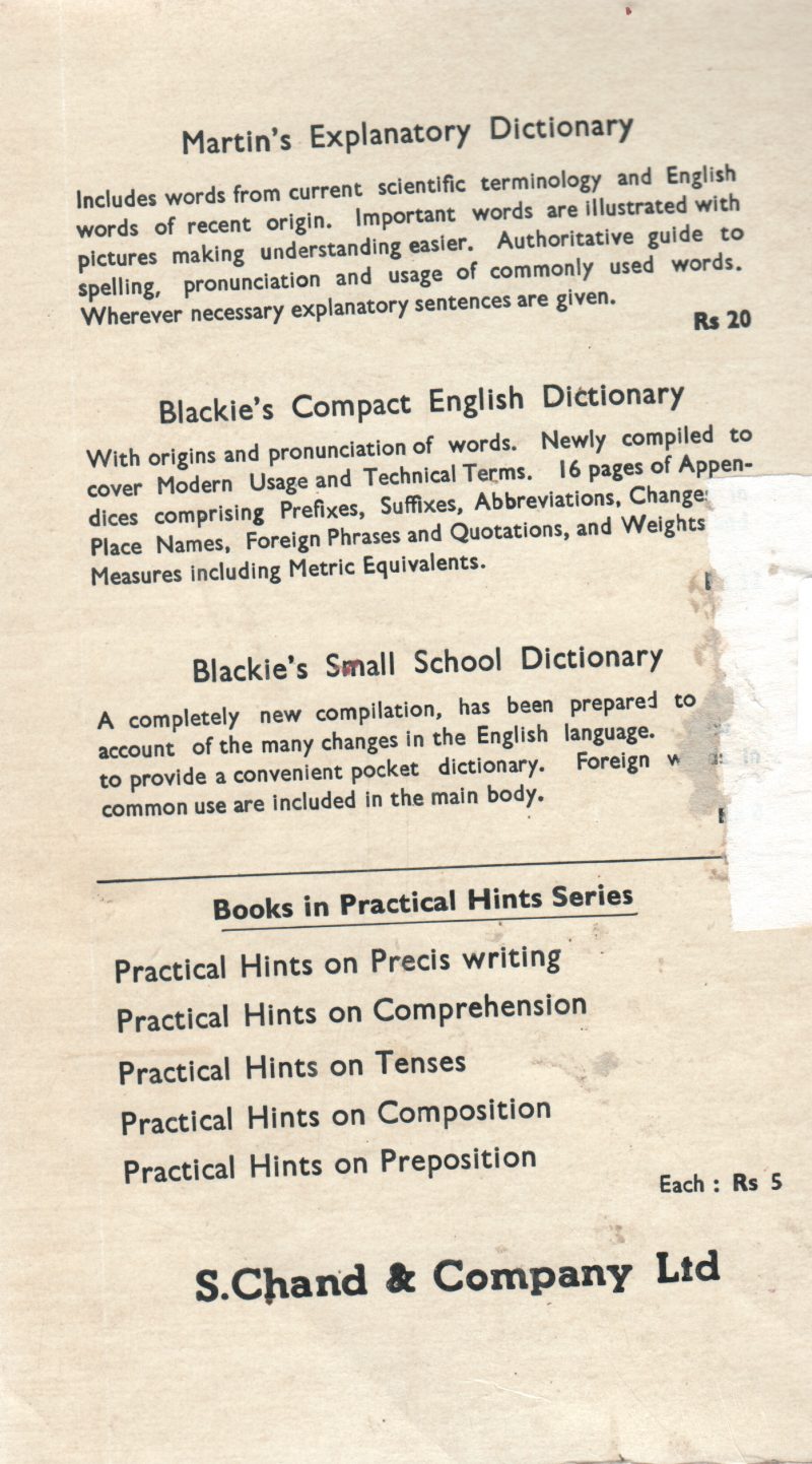 PRACTICAL HINTS ON PRECIS WRITING BY MICHAEL VELOO - Image 2
