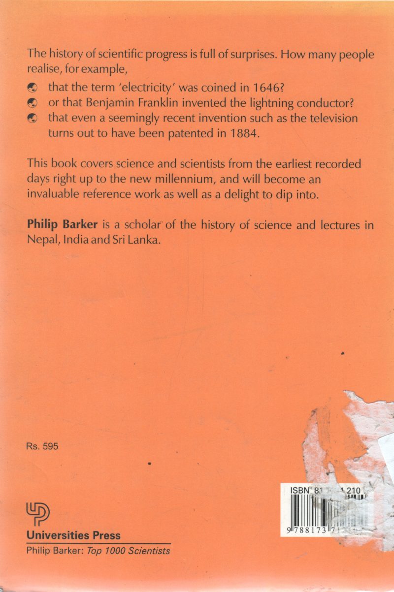 TOP 1000 SCIENTIST BY PHILIP BARKER - Image 2