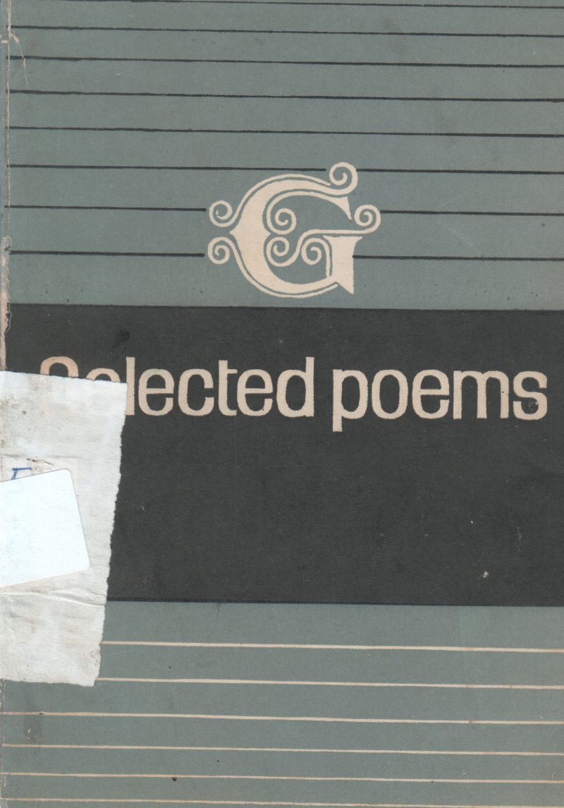 SELECTED POEMS BY SANKARA KARUP