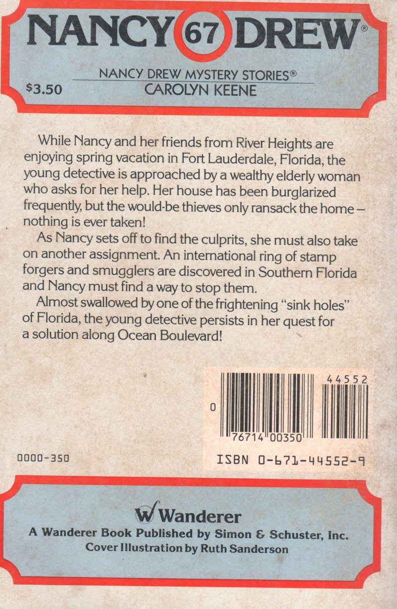 THE SINISTER OMEN BY CAROLYN KEENE - Image 2