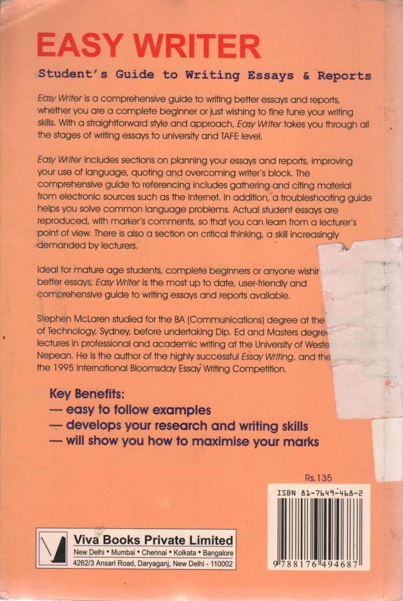 EASY WRITER BY STEPHER MCLAREN - Image 2