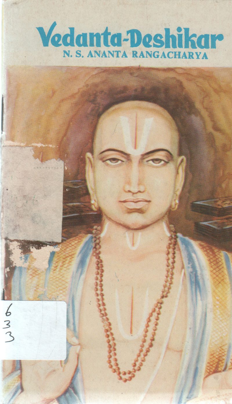 VEDANTA DESHIKAR BY ANANTA RANGACHARYA