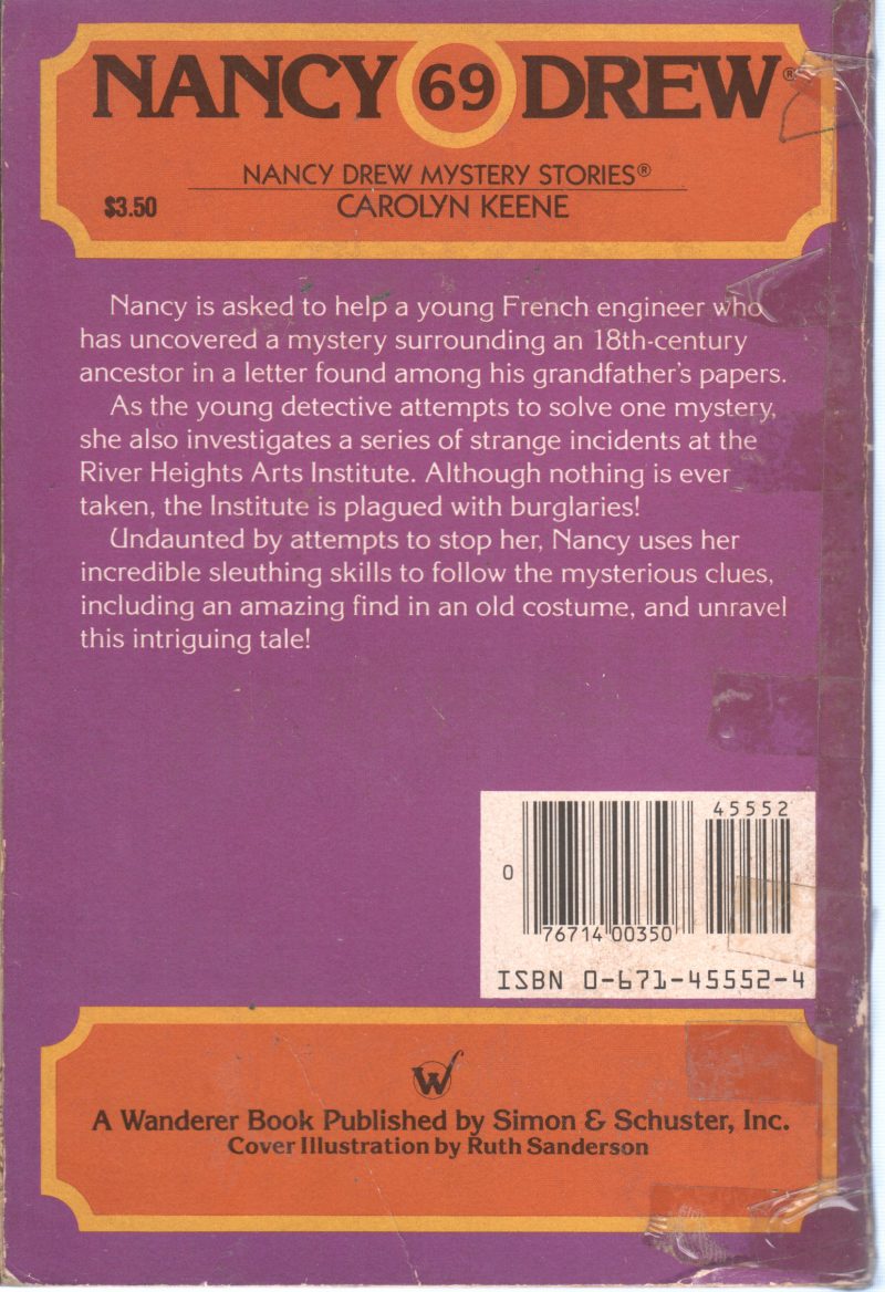 CLUE IN THE ANCIENT DISGUISE BY CAROLYN KEENEE - Image 2