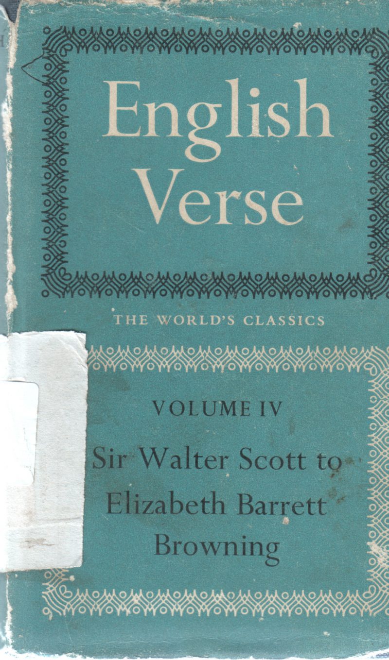 ENGLISH VERSE